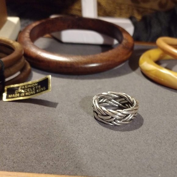 Mixed Jewelry Boho Lot with Sterling Silver Ring - Picture 8 of 9